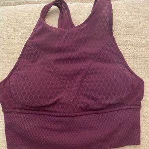 Lululemon high neck long line bra size 4